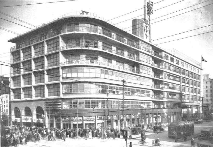 白木屋本館（1931年ごろ）